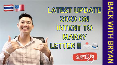 visa  updated intent  marry letter   backwithbryan