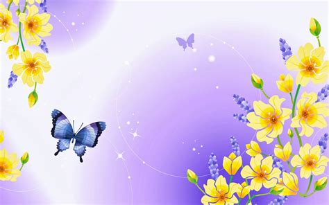 descarga fondo de pantalla gratis fondo de pantalla animacion mariposas revoloteando  flores
