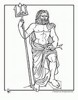 Mythology Poseidon Myths Goddesses Theoi Tou Goddess Zeus Icarus Hercules Dess Perseus Woo sketch template