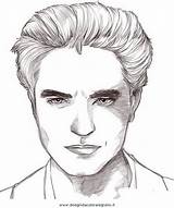 Cullen Pattinson Saga Vampire Disegno Ausmalen Misti Dawn Crayon Trickfilmfiguren Harry Kategorien sketch template