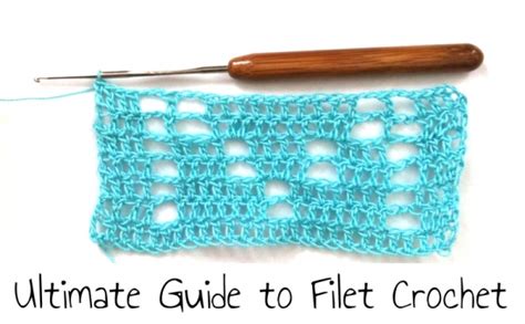 filet crochet guide crochet