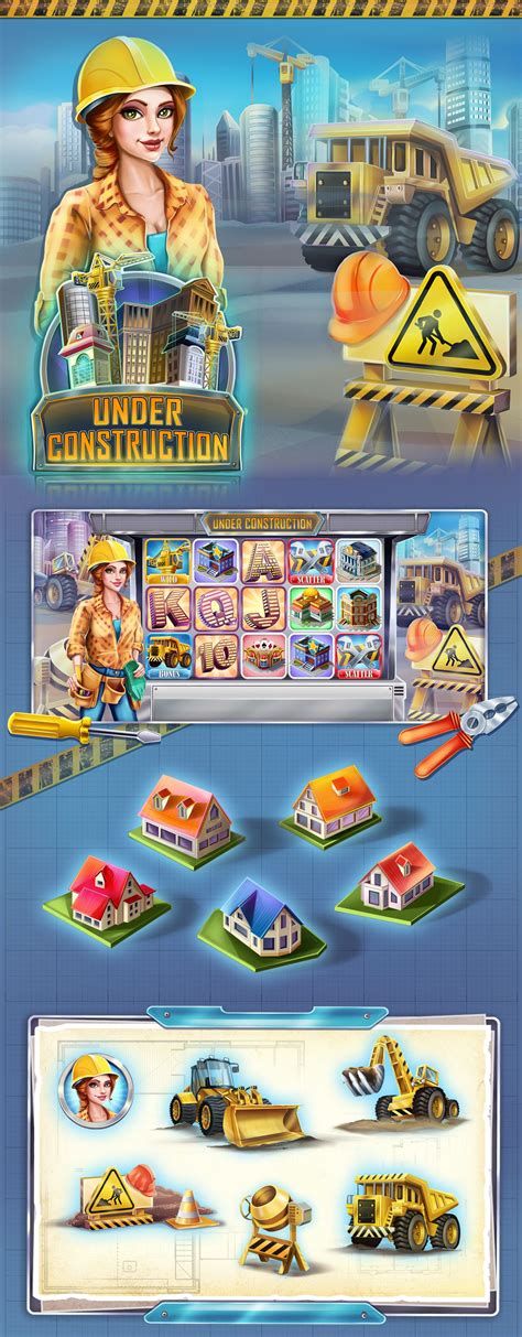 check   atbehance project  construction videoslots game