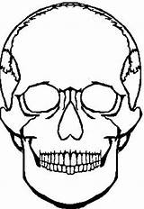 Coloring Skull Pages Printable Halloween Kids Tombstone Bones Cliparts Drawing Colouring Dead Scary Clip Dia Girls Muertos Crafts Blank Skulls sketch template
