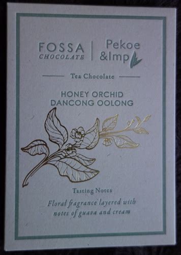 Sex Coffee And Chocolate Fossa Honey Orchid Dancong Oolong Mleczna