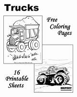 Coloring Pages Truck Kids Trucks Raisingourkids Printable Worksheets Raising Book Choose Board sketch template