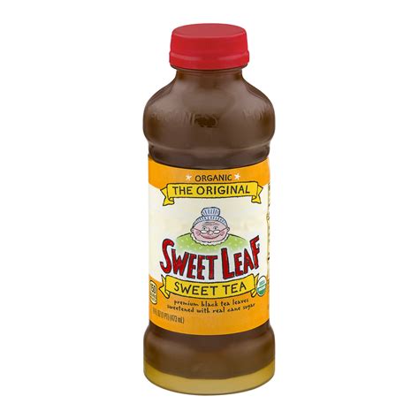 sweet leaf organic  original sweet tea  fl oz  count