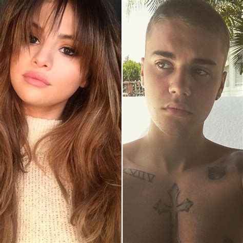 justin bieber loves selena gomez hair he s ‘sentimental about her bangs hollywood life