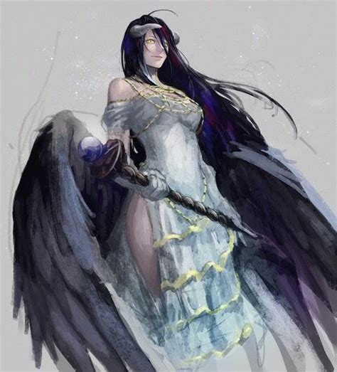 albedo overlord would love to cosplay her ️ anime ️ pinterest cosplay novels and anime