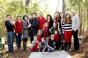 family picture outfits  color series red capturing joy  kristen