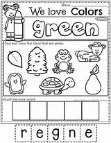 Planningplaytime Kindergarten Colores Playtime sketch template