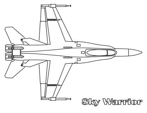 jet coloring pages    print