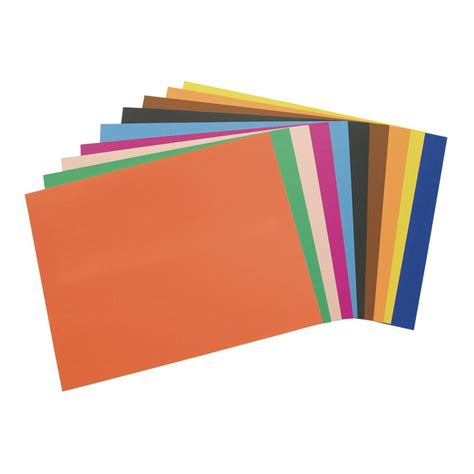 american paper assorted colors poster board     sheets