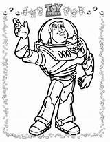 Buzz Coloring Pages Story Toy Lightyear Face Christmas Color Getcolorings Printable Getdrawings sketch template