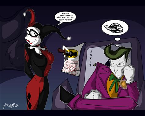 Harley And The Joker By Mocksingbird On Deviantart