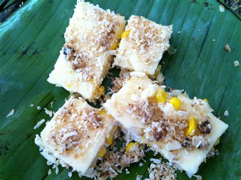 maja blanca maiz coconut corn pudding  native delicacy   philippines filipino desserts