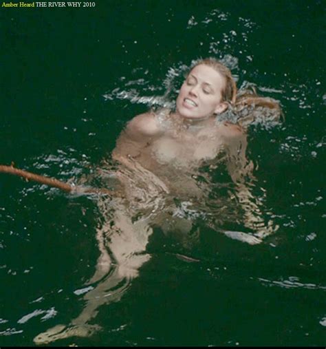 naked amber heard in the river why
