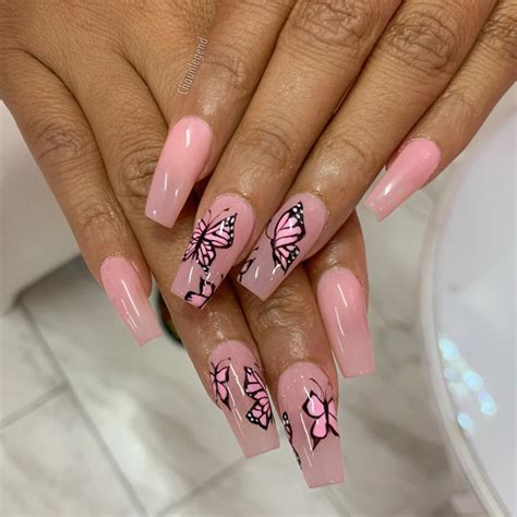 27 Of The Best Pink Nail Designs On Instagram Coffin