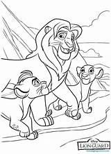 Coloring Pages Kion Lion Guard Getdrawings sketch template