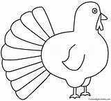 Turkey Coloring Pages Outline Thanksgiving Drawing Body Printable Clipart Color Side Kids Print Cut Cooked Head Engine Car Turkeys Pakistan sketch template