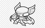 Thor Pinclipart sketch template