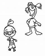Chicken Little Mallard Coloring Abigail Pages Netart sketch template