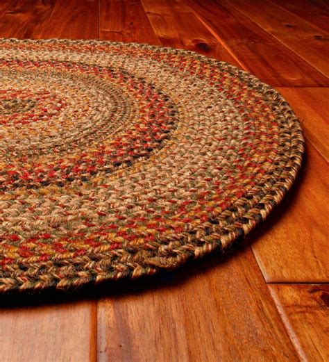 somerset jute oval braided rug    aberdeen plowhearth
