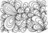 Swirl Swirly Coloringhome Template Designlooter sketch template
