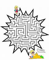 Doolhof Zomer Maze Sommer Puzzel Labyrinth Zon Puzzels Puzzle Puzzles Stimmen 1388 Stemmen Terug sketch template