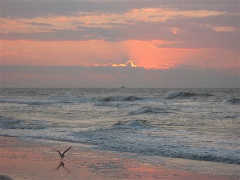 sunset beach nc early sunrise photo picture image north carolina