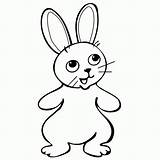 Hase Coloring sketch template
