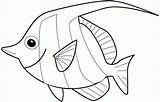 Coloring Fish Rainbow Printable Colouring Kids Comments Pages sketch template