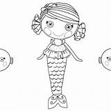 Lalaloopsy Lineart sketch template