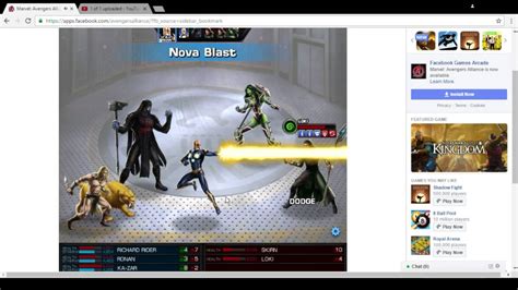 Avengers Alliance Nova Ronan And Ka Zar Youtube