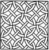 Mosaic Coloring Pages Printable Patterns Print Pattern Simple Color Mosaics sketch template