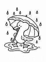 Regen Kleurplaten Eendje Peuter Eend Yoo Snoopy Afkomstig sketch template