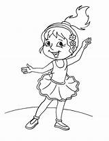 Coloring Pages Dancer Dance Girl Cute Ballet Dancing Print Drawing Jazz Boy Dancers Color Moms Printable Irish Little Getcolorings Getdrawings sketch template