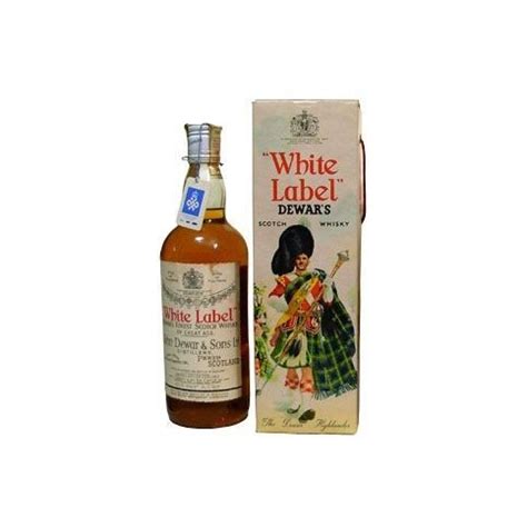 whisky dewars white label   cl