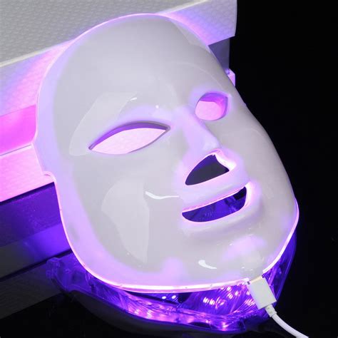 7 Color Light Photon Pdt Led Facial Mask Electric Face Massage Skin