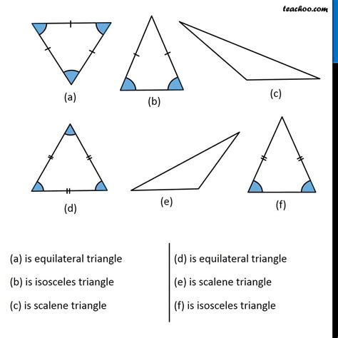 Classifying Triangles On Basis Of Side Equilateral