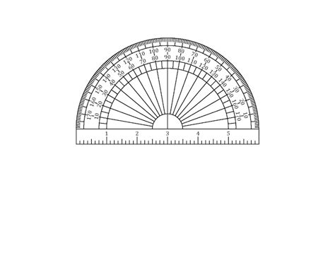 printable protractor  images  calendars httpswww