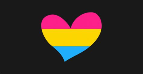 Pansexual Pan Pride Flag Heart Lgbt Lgbtq T T Item Tee Trend