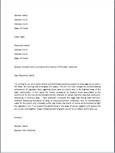 sample government letter template formal word templates
