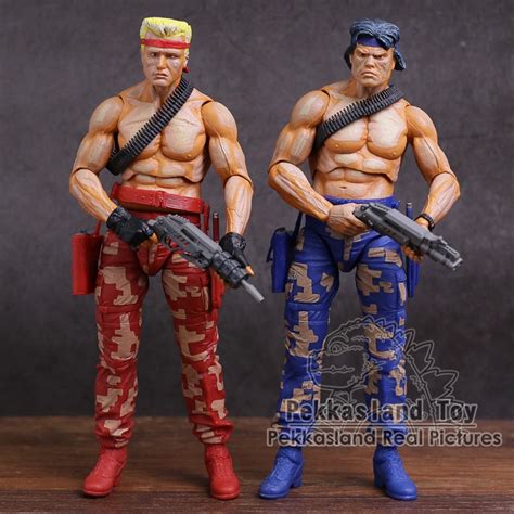 neca contra bill lance pvc action figure collectible model toy  pack