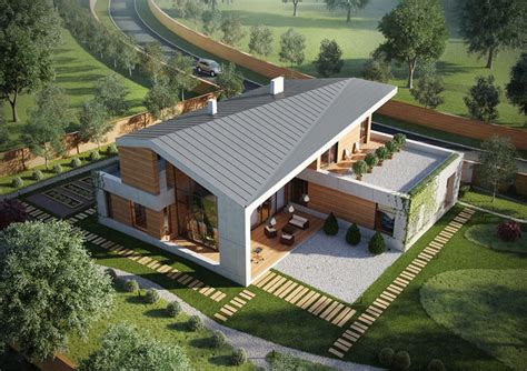 set  extraordinary villas   modern architecture