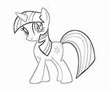 Twilight Sparkle Coloring Pages Princess Pony Little Alicorn Icon Print Getcolorings Color Getdrawings Template Description sketch template