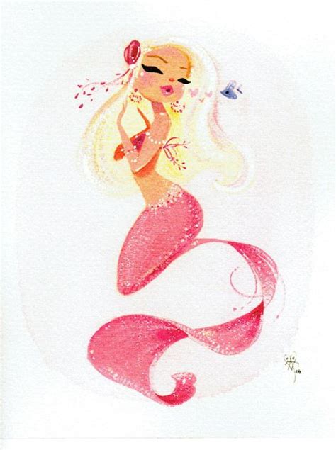 sereia cor de rosa linda mermaid art mermaid drawings mermaid