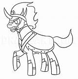Pony Little King Sombra Draw Drawing Dragoart Print Coloring Tutorials Tutorial Visit Online sketch template