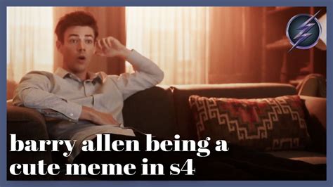 Barry Allen Being A Cute Meme For All Of Season Four Youtube