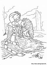 Coloriage Rebelle Merida Ribelle Ausmalbilder Princesse Colorare Valente Elinor Valiente Indomable Pobarvanke Kolorowanki Malvorlagen Pintar Princeske Waleczna Legende Colorier Pianetabambini sketch template