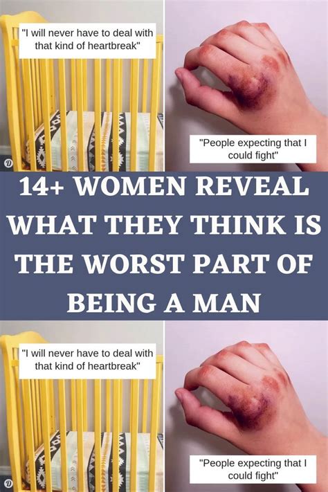 Four Pictures With The Words Women Reveal What They Think Is The Worst
